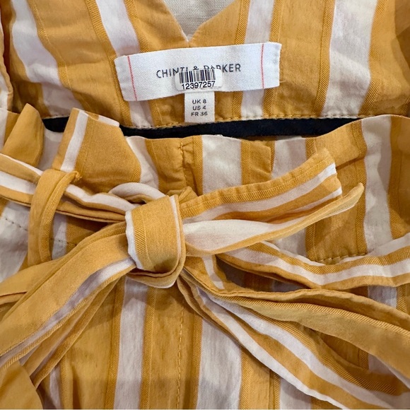 Chinti & Parker Striped paper bag Parasol Shorts Size US4 - Picture 7 of 8